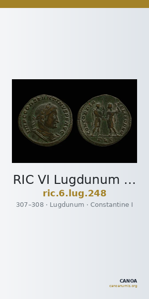 RIC VI Lugdunum 248 — CANOA