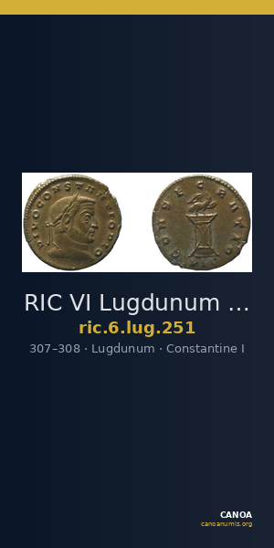 RIC VI Lugdunum 251 — CANOA