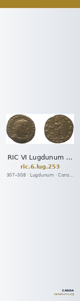 RIC VI Lugdunum 253 — CANOA