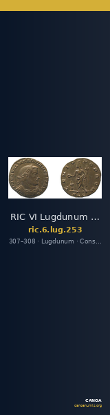 RIC VI Lugdunum 253 — CANOA