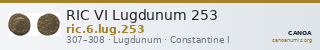 RIC VI Lugdunum 253 — CANOA