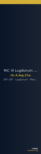 RIC VI Lugdunum 25a — CANOA