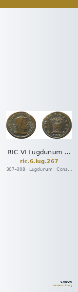 RIC VI Lugdunum 267 — CANOA