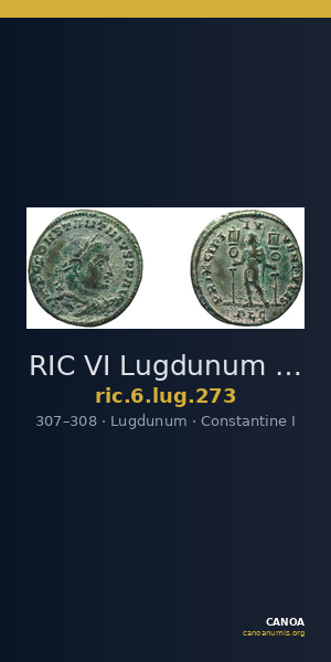 RIC VI Lugdunum 273 — CANOA