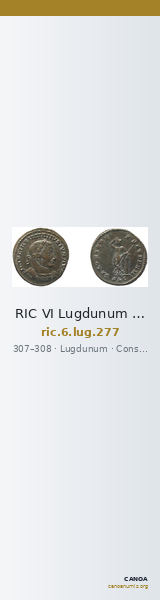 RIC VI Lugdunum 277 — CANOA
