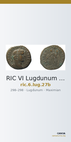 RIC VI Lugdunum 27b — CANOA