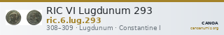RIC VI Lugdunum 293 — CANOA