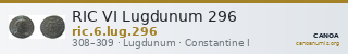 RIC VI Lugdunum 296 — CANOA