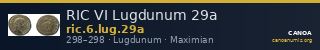 RIC VI Lugdunum 29a — CANOA