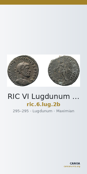 RIC VI Lugdunum 2b — CANOA