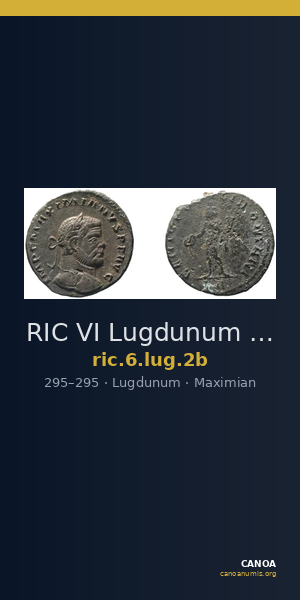 RIC VI Lugdunum 2b — CANOA