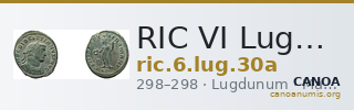 RIC VI Lugdunum 30a — CANOA