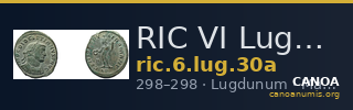 RIC VI Lugdunum 30a — CANOA