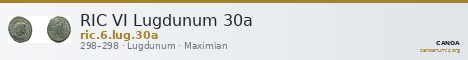 RIC VI Lugdunum 30a — CANOA