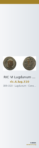 RIC VI Lugdunum 310 — CANOA