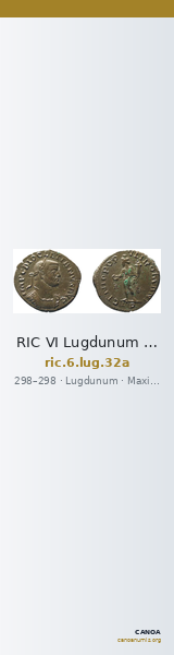 RIC VI Lugdunum 32a — CANOA