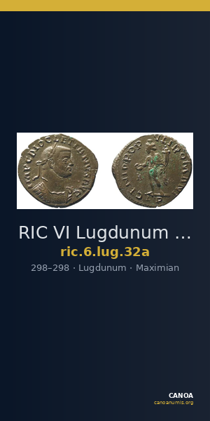 RIC VI Lugdunum 32a — CANOA