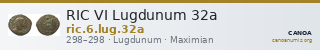 RIC VI Lugdunum 32a — CANOA