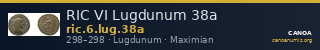 RIC VI Lugdunum 38a — CANOA