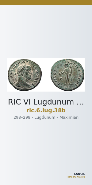 RIC VI Lugdunum 38b — CANOA