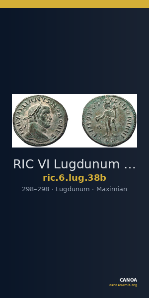 RIC VI Lugdunum 38b — CANOA