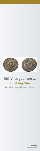 RIC VI Lugdunum 39a — CANOA