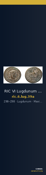 RIC VI Lugdunum 39a — CANOA