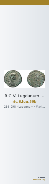 RIC VI Lugdunum 39b — CANOA