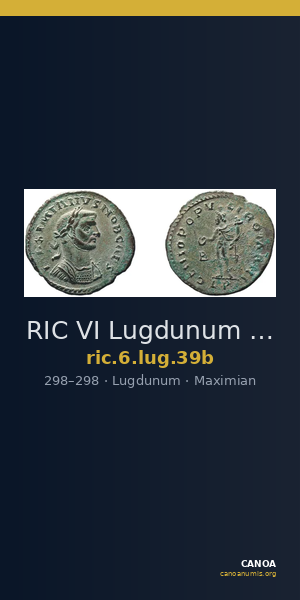 RIC VI Lugdunum 39b — CANOA