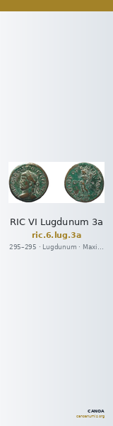 RIC VI Lugdunum 3a — CANOA