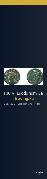 RIC VI Lugdunum 3a — CANOA