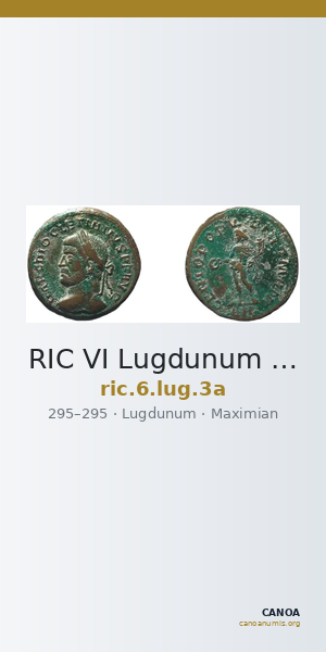 RIC VI Lugdunum 3a — CANOA