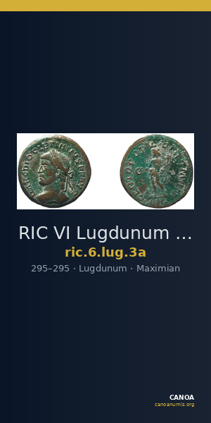 RIC VI Lugdunum 3a — CANOA
