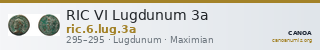 RIC VI Lugdunum 3a — CANOA
