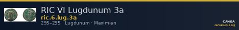 RIC VI Lugdunum 3a — CANOA