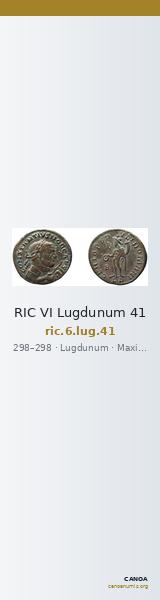 RIC VI Lugdunum 41 — CANOA