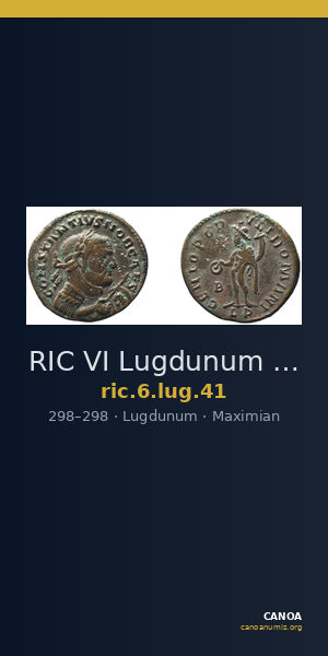 RIC VI Lugdunum 41 — CANOA