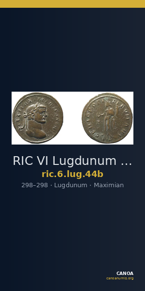 RIC VI Lugdunum 44b — CANOA