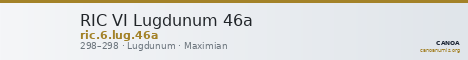 RIC VI Lugdunum 46a — CANOA