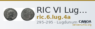 RIC VI Lugdunum 4a — CANOA