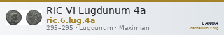 RIC VI Lugdunum 4a — CANOA