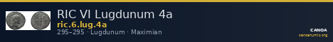 RIC VI Lugdunum 4a — CANOA