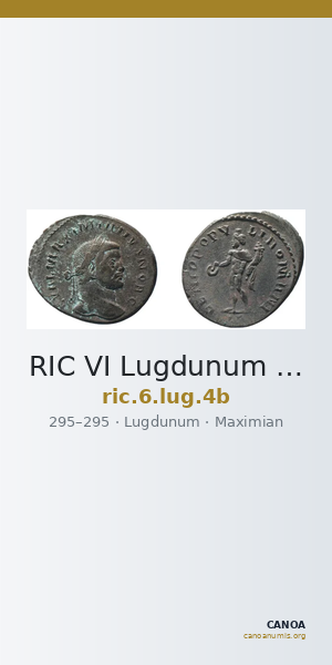 RIC VI Lugdunum 4b — CANOA