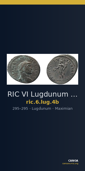 RIC VI Lugdunum 4b — CANOA