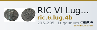 RIC VI Lugdunum 4b — CANOA