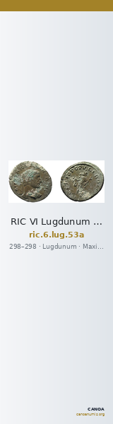 RIC VI Lugdunum 53a — CANOA