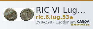 RIC VI Lugdunum 53a — CANOA