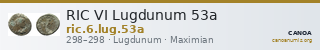 RIC VI Lugdunum 53a — CANOA