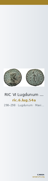 RIC VI Lugdunum 54a — CANOA