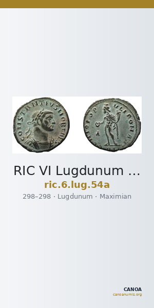 RIC VI Lugdunum 54a — CANOA